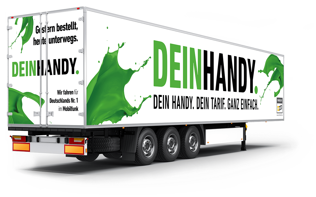 DeinHandy LKW-Werbung