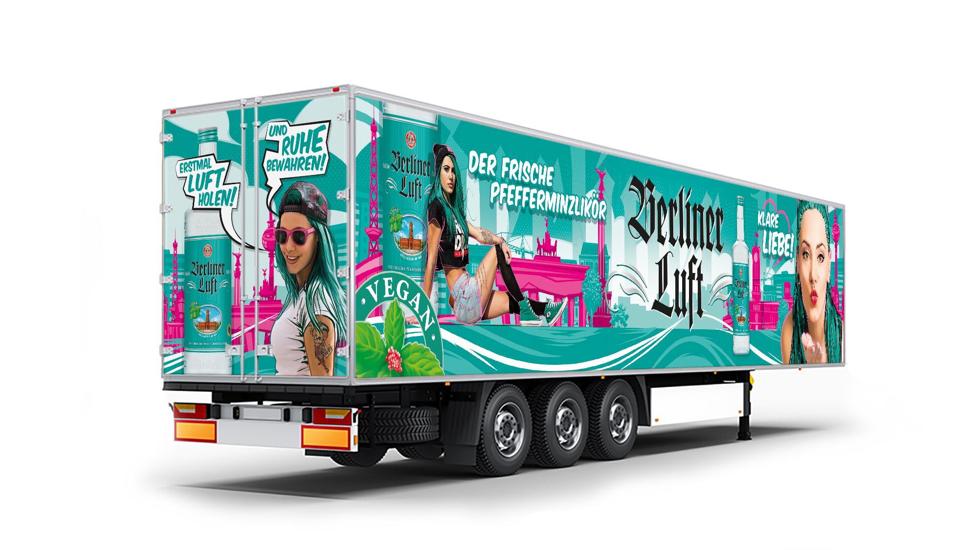 Berliner Luft LKW-Werbung: Ein Luftkuss aus Berlin - OnTruck